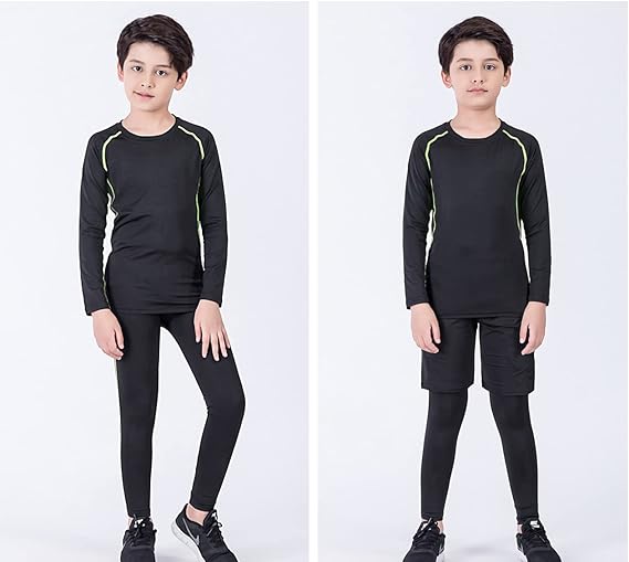 Sous Vetement Thermique Bebe Pyjama Thermique Bébé 2-5 Ans - Sous-vêtement Laine Polaire épaisse Hiver Ensemble Thermique Laine Polaire Bébé