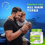Xtreme Professional Styling Gel, Clear with Aloe Vera, Alcohol-Free, Maximum Hold, 15.87 oz, 2 Pack - Image 5