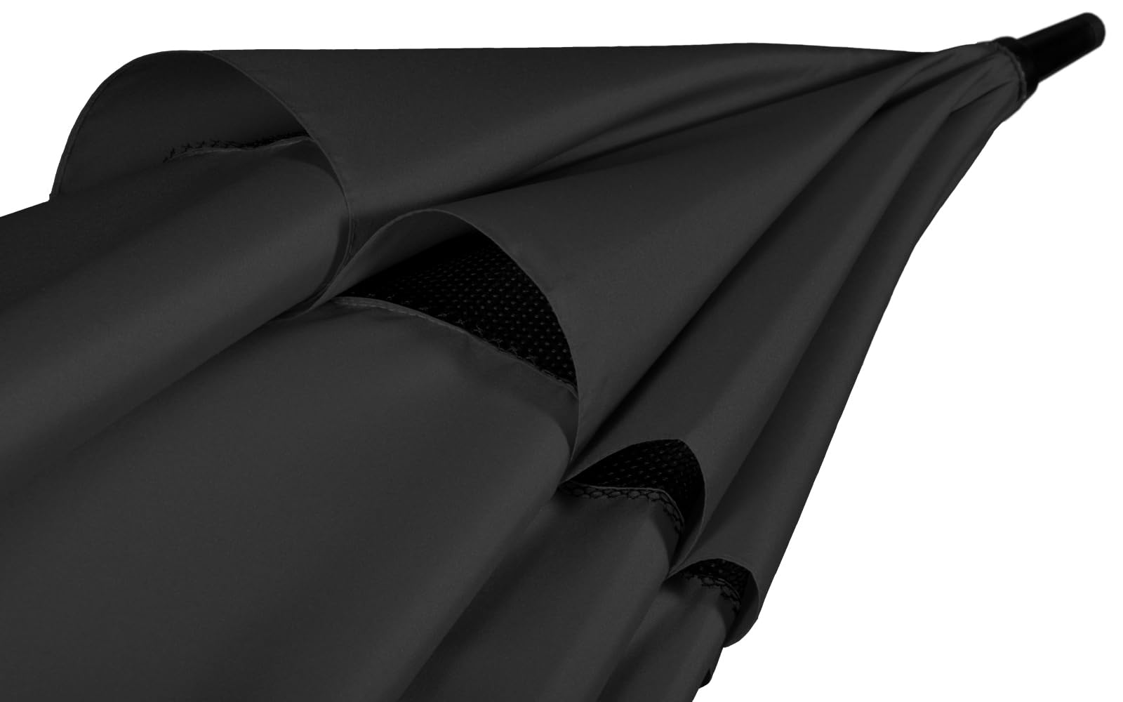 iX-brella 130 cm XXL Fiber-Golfschirm Automatik doppeltes Dach mit Ventilationsbezug