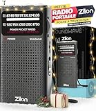 Radio à Piles Portable Petite Analogique Transistor FM Entrée pour Écouteurs Kit d’Ur...