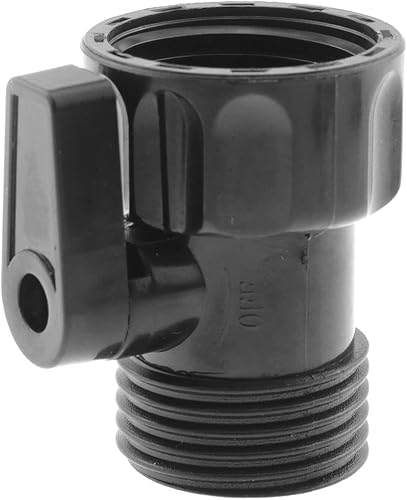 Miniatura 6 de Válvula de cierre de manguera de jardín de plástico de 3/4 pulgadas DGZZI 4PCS 3/4 pulgadas manguera de agua válvula de cierre, válvula de bola de