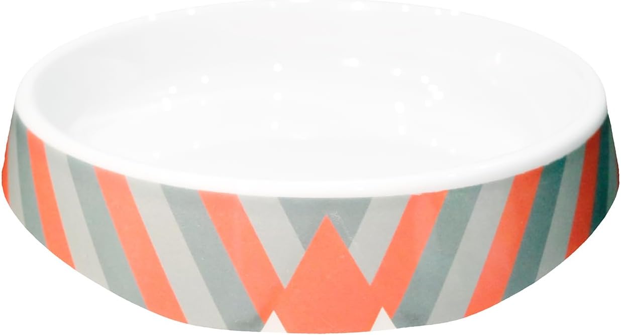 Melamine Cat Bowl,Feeding Basic Bowl for Cat and Small Dog.Cat Water Bowl in The House.Whisker Friendly cat Bowl (O)