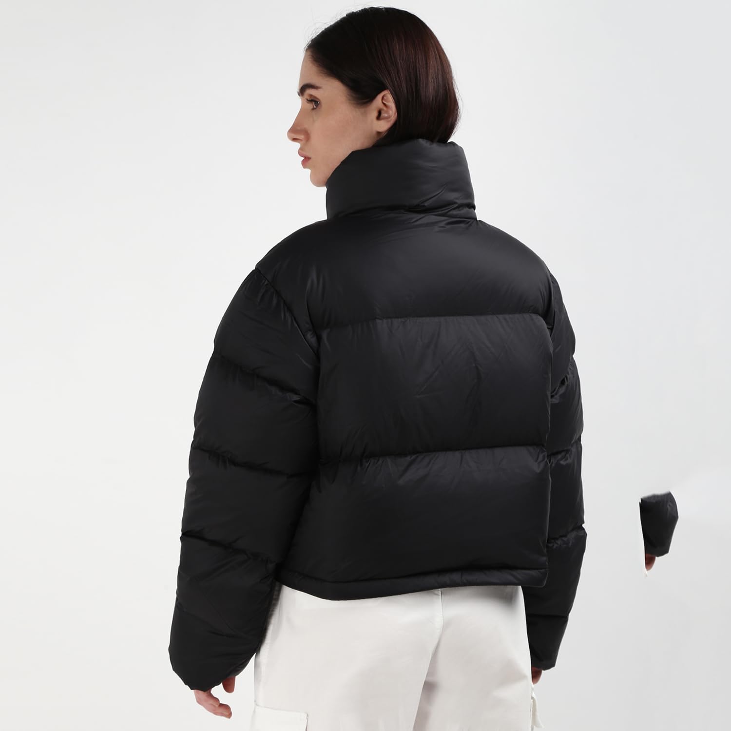 Calvin Klein Jeans Donna Piumino Down Cropped Puffer Corto
