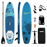 【新品】GENREEN SUPボード スタンドアップパドルボード フルセット Amazon | SUPボード サップ 釣り 長335cm 幅86cm 耐荷重量205KG