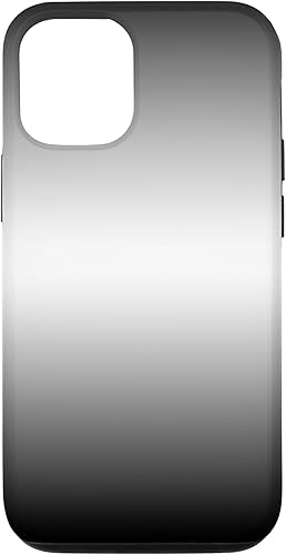 Funda con patrón degradado degradado gris acero para iPhone 13 Pro