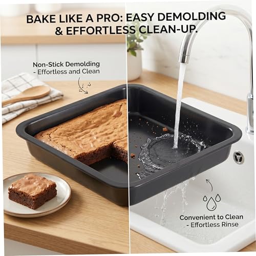 Plat de Cuisson 8x8 antiadhésif pour réussir tous vos brownies