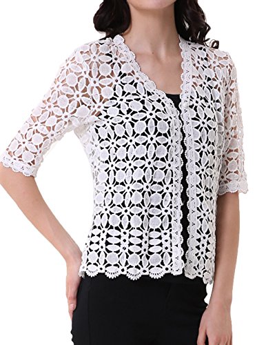 Sexy Juniors See Throught Cardigans Bolero(Xxl,White) #TOP1