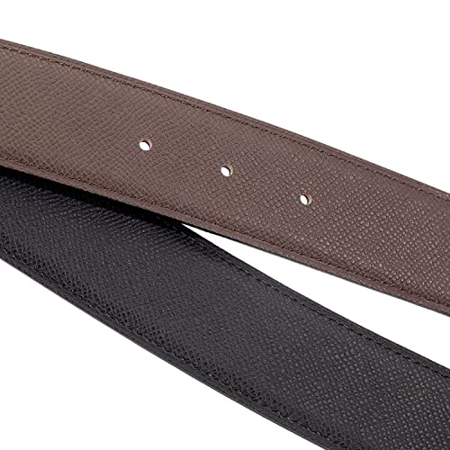 Replacement Belt Cowhide Genuine Leather Reversible Belt Strap For Women/Men Width 38MM /32MM3