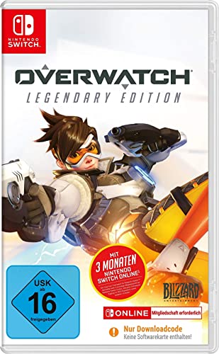 Overwatch Legendary Edition - [Nintendo Switch] (NO PHYSICAL GAME or CARTRIDGE INCLUDED IN BOX)(ONLY INCLUDES DOWNLOAD CODE IN BOX)