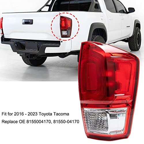 Image of Right Passenger Side Rear Tail Light Housing Compatible with 2016 2017 2018 2019 2020 2021 2022 Toyota Tacoma Replace 81550-04170