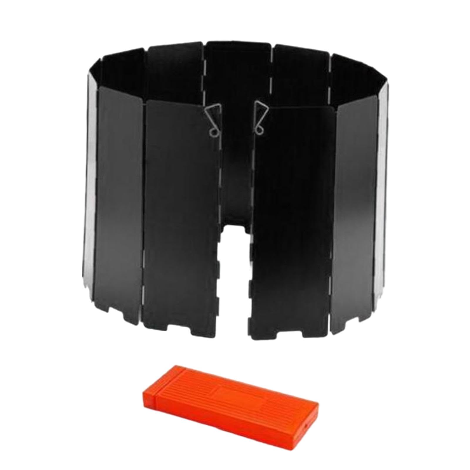 Windscreen Foldable Portable Wind Protection for Cooker Picnic Outdoor Black|Sporting Goods|Outdoor Sports|Camping & Hiking|Camping Cooking Supplies|Camping Cookware|1 Outdoor Windscreen-image-10