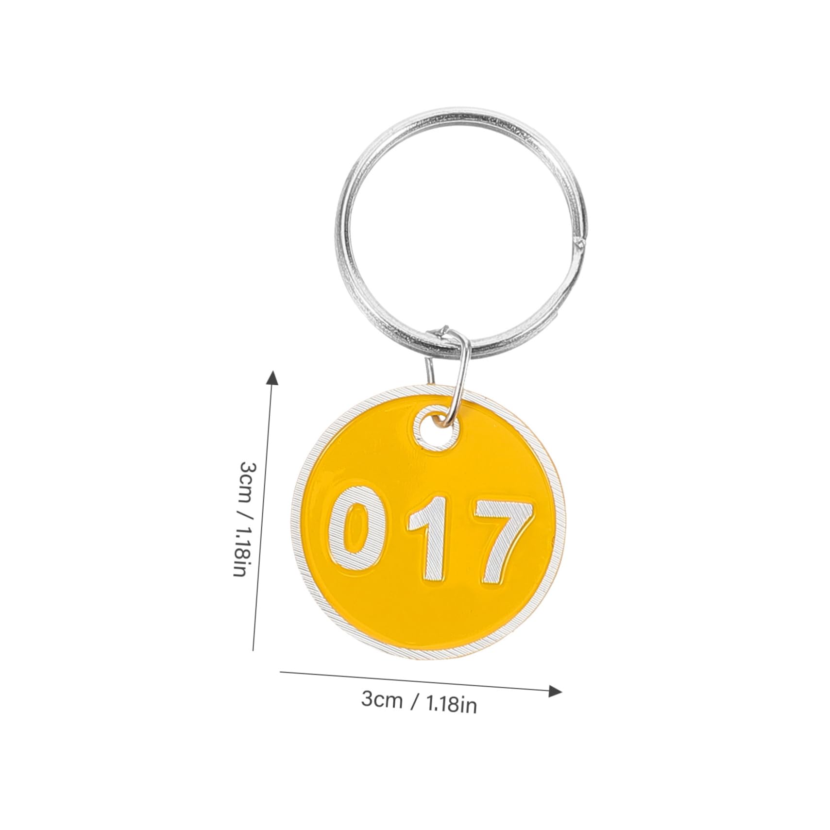 Set Di 10 Etichette Di Stoccaggio in Alluminio Targhette Metalliche Etichette Identificative Per Bagagli