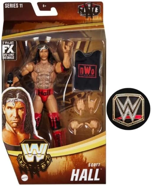 WWE Elite Legends Collection 6-inch Articulated Action Figure Series (Scott Hall NWO)