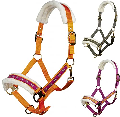 Funda Ange Pony HKM Allure con acabado suave para proteger la montura