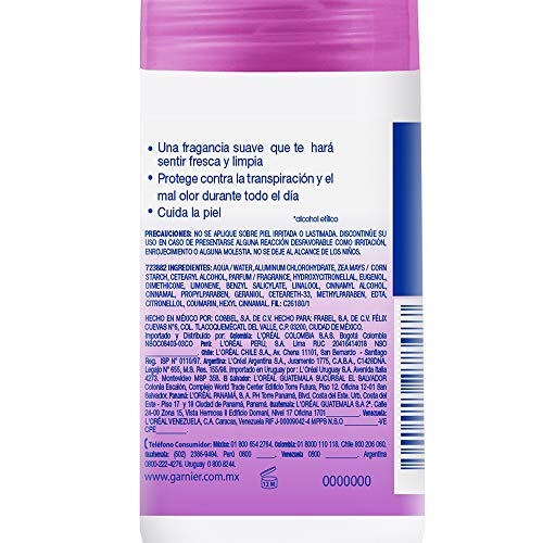 Pack de 4 Desodorantes Roll on Garnier para Mujer 65 g cada uno miniatura 4