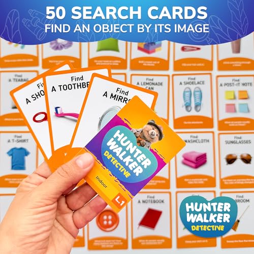 Quokka Kids Activity Game Bundle – Charades for Kids 4–8 + Scavenger Hunt Cards | 2-in-1 Educational Party & Search Games for Home, Classroom & Travel - Image 6
