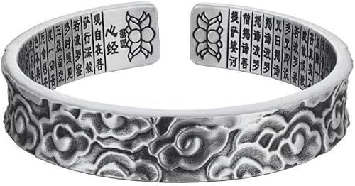 RANARA Bracelet Manchette, Bracelets en Argent, Bracelets en chaîne, Bracelet en Argent Sterling, Bracelet plaqué Argent for Femme