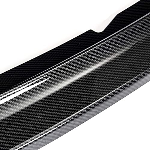 Déflecteur Pare-Choc Avant A4 B9 - Protection Bas de Caisse Look Carbone