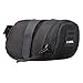 VANKER Bolsa de Bicicleta, Bolsa de sillín,Bolso de la Silla de Montar del Asiento de la Bicicleta del el Paquete Plegable de la Cola - Negro