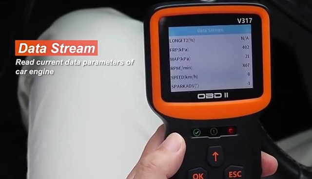 MODAXE V317 Advanced OBD2 Diagnostic Scanner - Code Reader