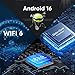 WXUNJA Android 16 Tablet,11 Inch Tablets with Octa Core Processor, 28GB RAM 128GB ROM 1TB Expand, Widevine L1, 8000mAh Battery, 2.4/5Ghz Dual WiFi/GPS/FM, 5/8MP Cameras, Case Included, Blue
