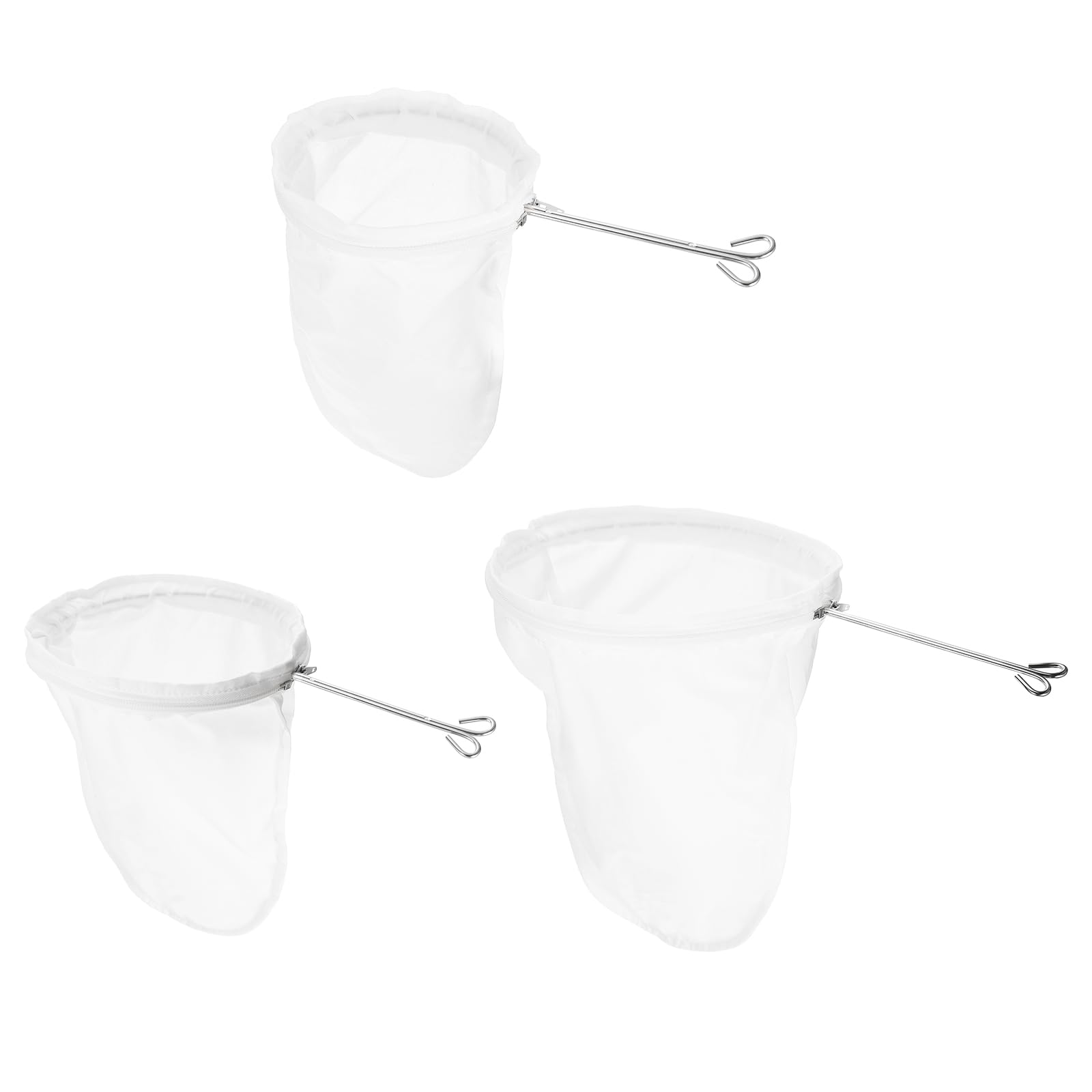Filtre à café réutilisable en tissu uxcell pour éliminer les résidus de mouture, lot de 3 sacs