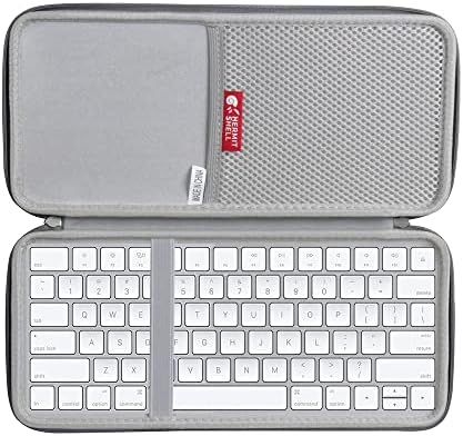 Hermitshell Hard Travel Case for Apple Magic Keyboard MLA22LL/A Bluetooth (Nylon, Gray)