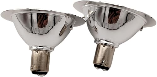 Miniatura 7 de qlee Paquete de 2 LED Ar70 Reflector Luz 3W AC Dc 12v Ba15d Base 4000k Punto Neutral Equivalente 25W Bombillas halógenas Interior Exterior Casa