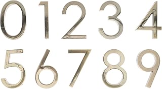 10st Digitale Hausnummer Postfachnummer Hausnummer 1 Hausnummer 2 Zeichen 3D-hausnummernschild Mailboxnummern 0-9 Tür Hausnummern ße Hausnummern Büro Abs-Harz Metall Antiquität