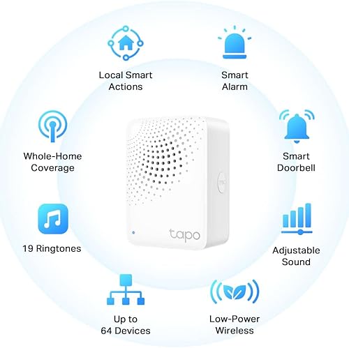 Miniatura 21 de TP-Link Tapo Sensor de movimiento, requiere Tapo Hub, batería de larga duración con protocolo inalámbrico de baja potencia Sub-1G, detección