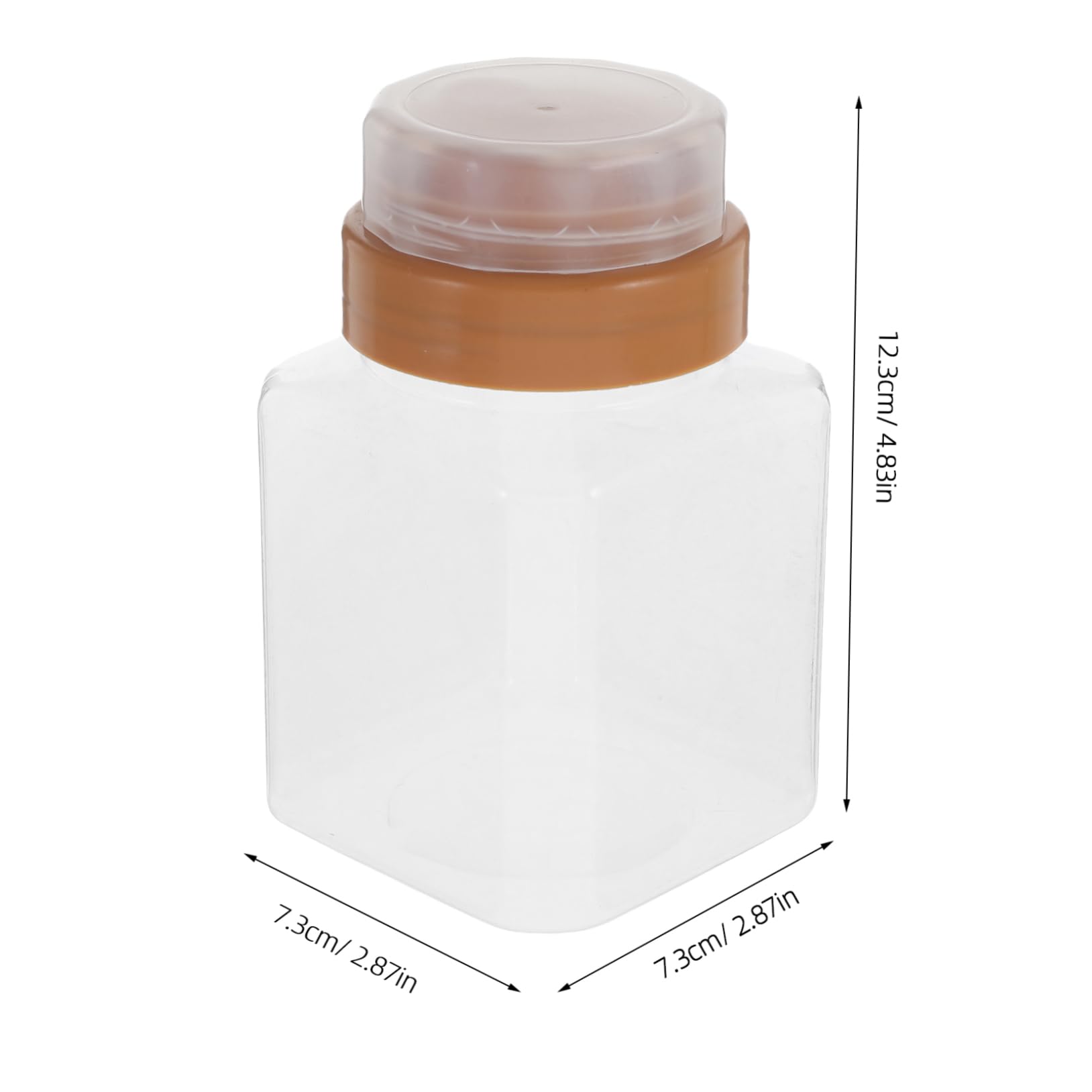 OFFSCH Bulk Honey Bottles Reusable Plastic Honey Jars Lids for Food Grade Storage