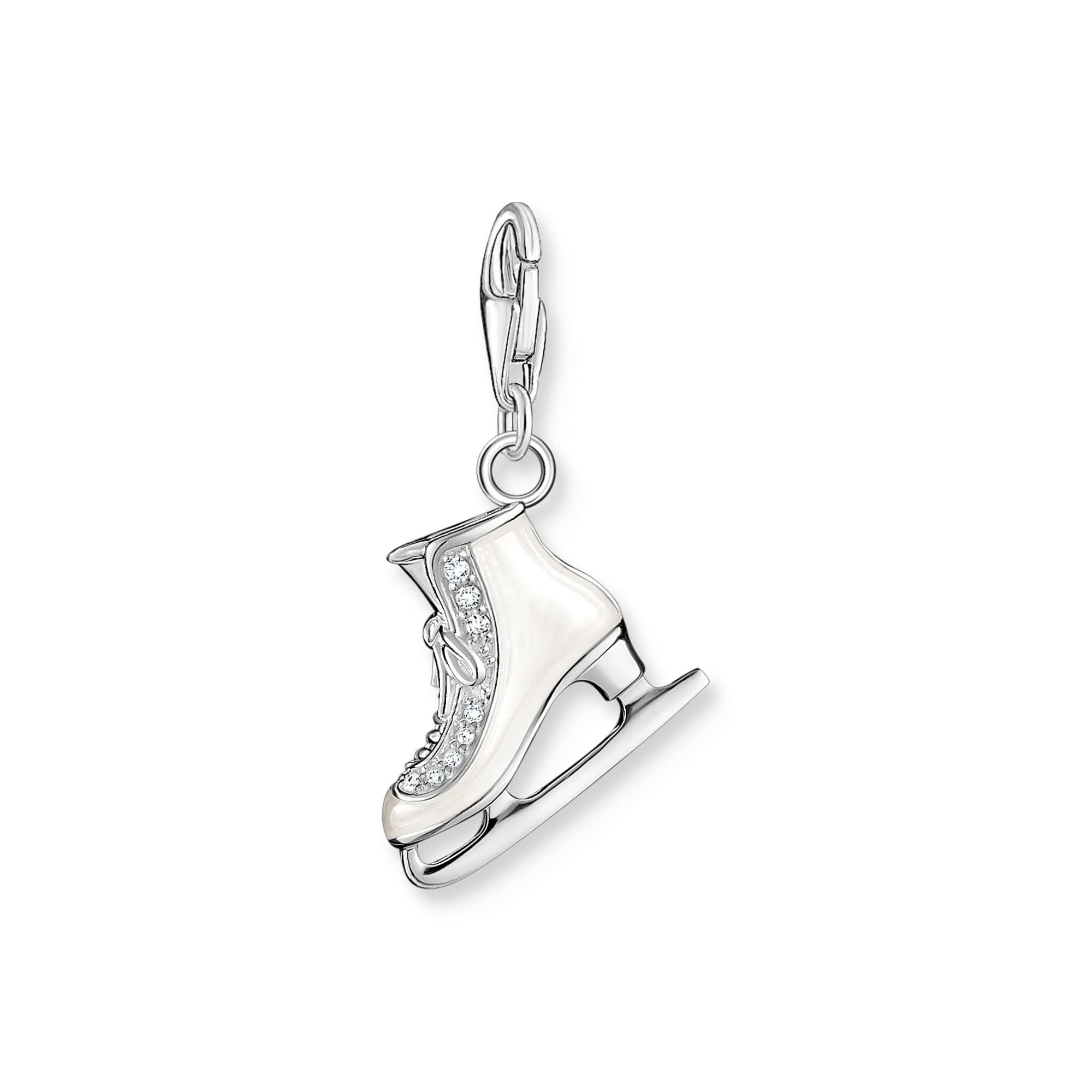 THOMAS SABO Charm Club 1794-051-14 - Ciondolo da donna a forma di stella e luna, in argento Sterling 925