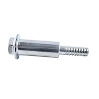 Vista 5 de Perno de rueda de eje M110801 compatible con cortacésped John Deere 14SE 14SB 14PZ JA65 JE75 JX753 M8 X 55