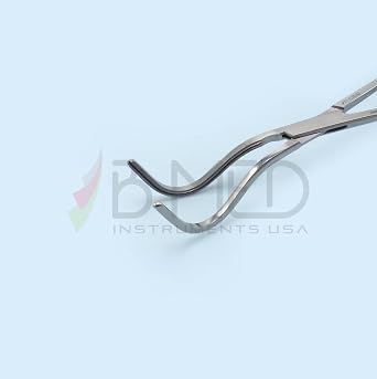 Debakey Harken Vena Cava Clamp #2 Curve Forceps 10.5