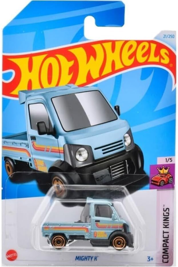 Hot Wheels Mighty K, Compact Kings 1/5 (Blue) ()