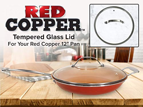 Bulbhead Copper Red 12" Lid #TOP3