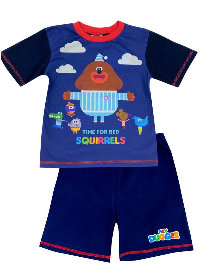 Hey Duggee "Squirrels Boys Shortie Pyjamas 2-3 Years Blue