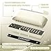 EAST TOP Chromatic Harmonica in C for Adults and Professionals, 12 Hole Mouth Organ with Unique Modern Design as Gift, Ivory Cover ET12 as gift