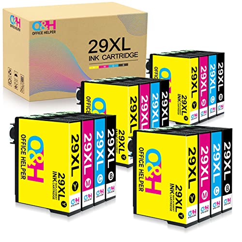 Toner Epson OFFICE HELPER Compatible para Epson 29XL Cartucho de Tinta Reemplazo Epson 29 XL Expression Home XP-235 XP-245 XP-247 XP-255...