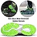 Furuian Steel Toe Shoes for Men & Women Lightweight Safety Work Shoes Comfortable Steel Toe Sneakers Warehouse Industry Work Sneakers Green