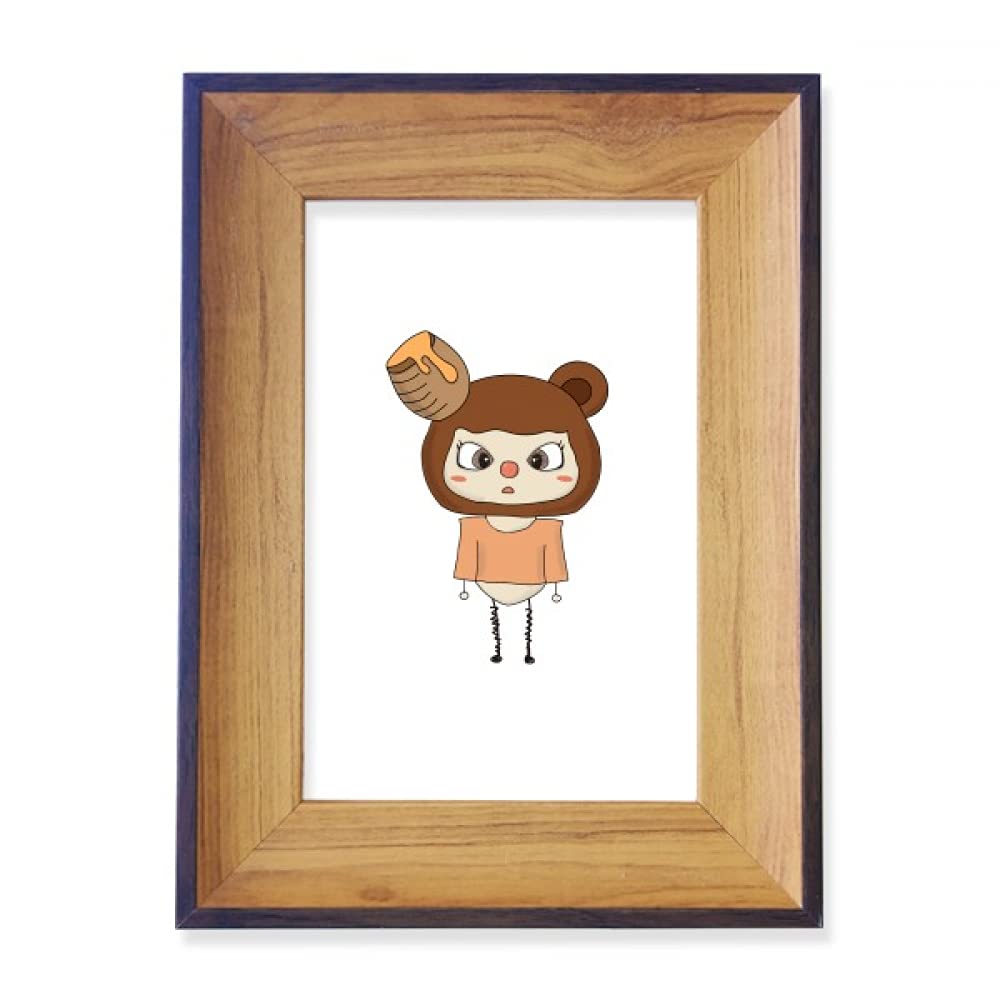Cadre photo UU ours en peluche pour sublimer vos peintures de bureau ternes
