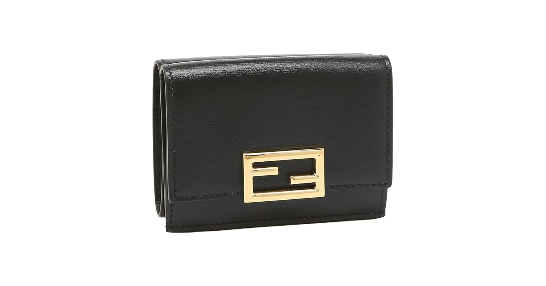 FENDI 三つ折り財布 ブラック フェンディ FENDI 財布 三つ折り財布 折りたたみ財布 小銭入れ