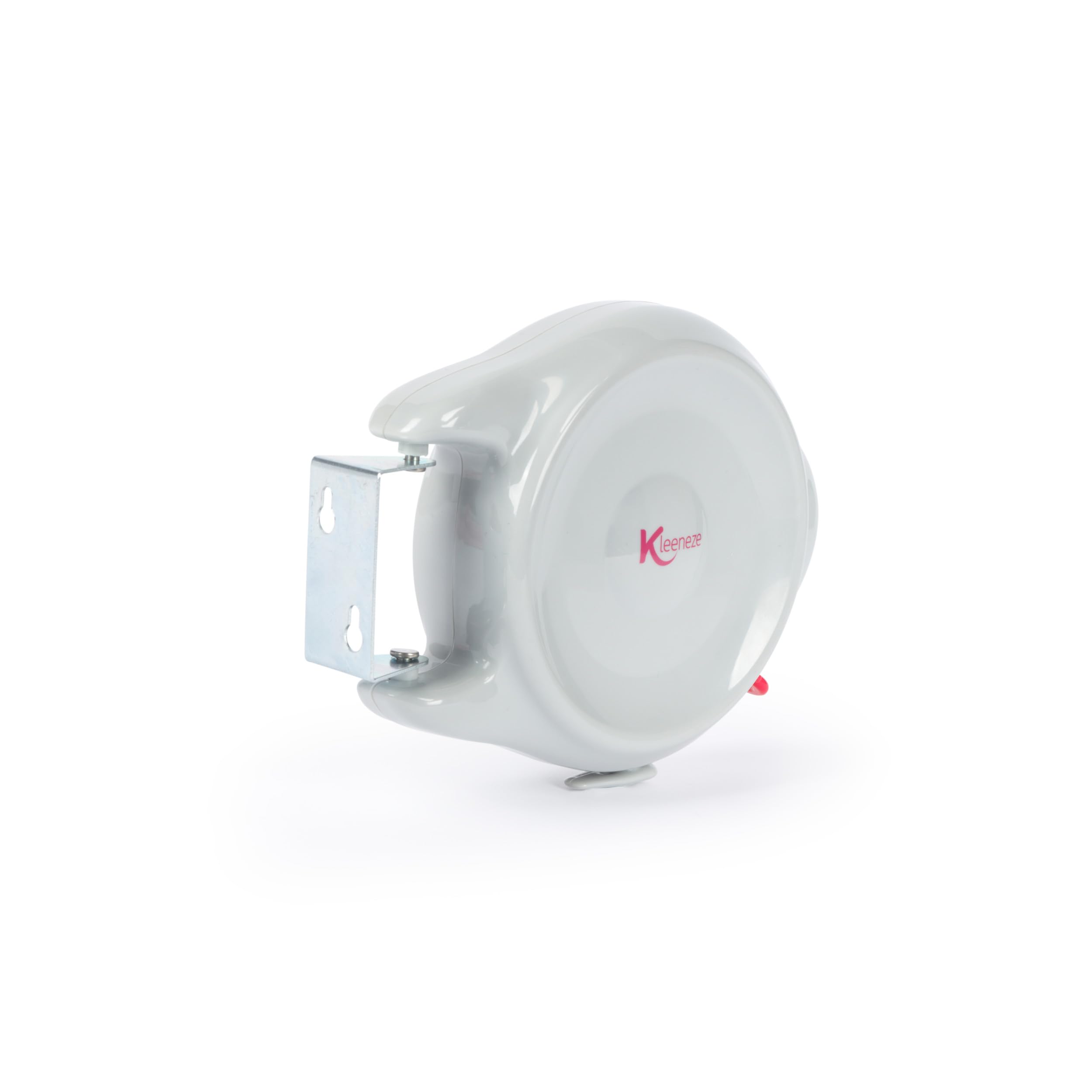 Kleeneze Retractable Clothesline – 15 Metre Drying Space, Anti-Slack Hook, Pivoting Wall Bracket, Multidirectional Washing Line, Space-Saving, Taut and Secure, KL035792FEU7