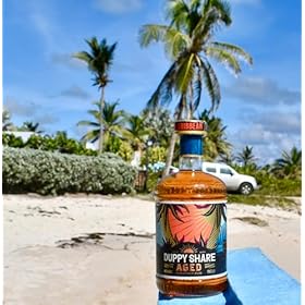 The Duppy Share Aged Rum – Caribbean Rum 70cl (ABV 38%) | Perfectly Balanced, Award-Winning Fusion of Aged Caribbean Rums | An Exquisite Blend for your Favourite Rum Cocktail