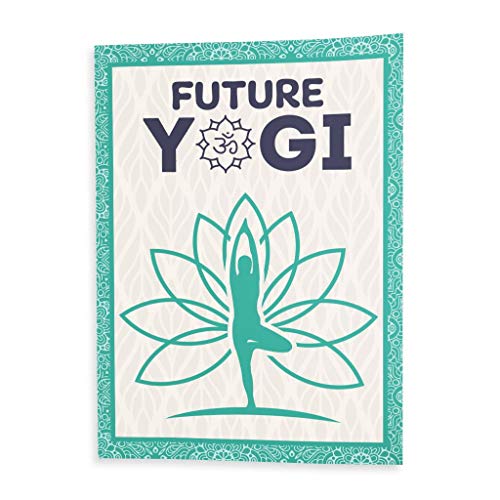 Future Yogi poster affiche zen au design epure pour decoration originale