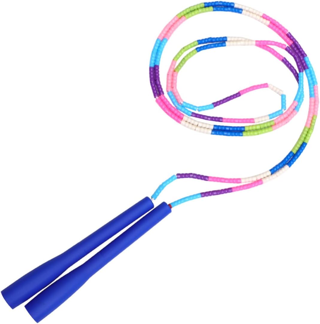 KESYOO Colorful Exercise Jump Rope for Students PU Material Skipping Rope with Soft Non-slip Handles Lightweight Portable Fitness Equipment for Sports Training and Weight Loss
