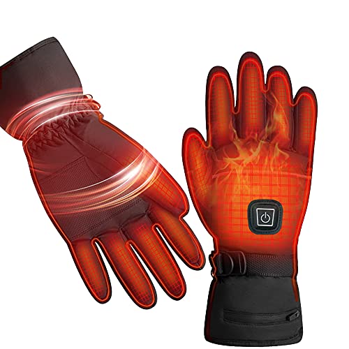 Gants Chauffant, Lavable Gants Chauds D'hiver À Écran Tactile