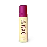 Vista 11 de Coco & Eve Sunny Honey Bali Bronzing Self Tanner Mousse Loción bronceadora sin sol natural (muy oscura), loción autobronceadora instantánea