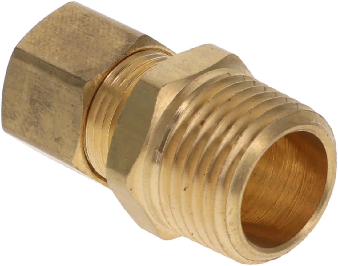 HYDRAULICS DIRECT B-68-12-12|3/4" Compression Tube x 3/4" NPTF Pipe Male Brass Fittings