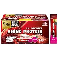 Amazon | アミノバイタル 味の素 アミノプロテイン カシス味 60本入箱